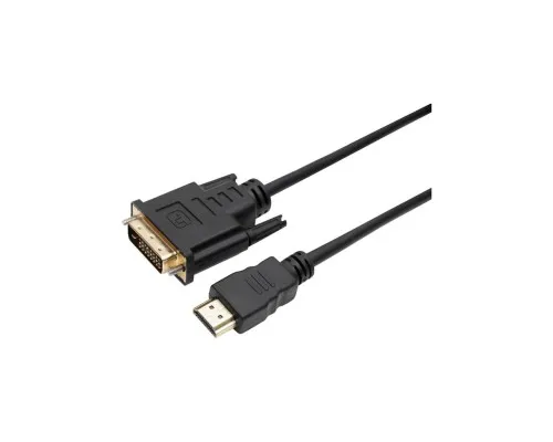 Кабель мультимедійний HDMI to DVI 24+1 1.8m Dynamode (DM-CL-HDMI-DVI-1.8M)