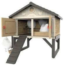 Ігровий будиночок Smoby Котедж для курочок з аксесуарами, бежевий, 159x121x128 см (890100)
