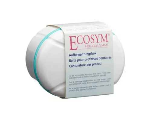 Футляр для зубних протезів Ecosym 1 шт. (7611841157506)