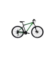 Велосипед Discovery Trek AM DD 27.5" 19.5" ST 2024 Чорно-зелений (OPS-DIS-27.5-056)