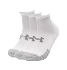 Шкарпетки Under Armour 1346753-100 Heatgear Low Cut 3 пари Білий MD (192810580770)