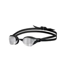 Окуляри для плавання Arena Cobra Core Swipe Mirror 003251-550 сріблясто-чорний Уні OSFM (3468336384169)