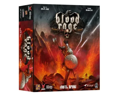 Настольная игра Geekach Games Ярость крови (Blood Rage) (GKCH151BR)