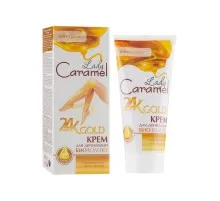 Крем для депіляції Caramel 24K Gold Біозолото 200 мл (4823015940903)