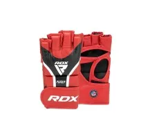 Рукавички для MMA RDX Aura Plus T-17 Red/Black S (GGR-T17RB-S+)
