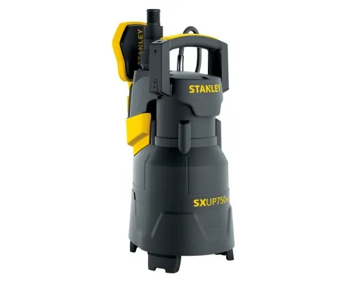 Дренажный насос Stanley 0.75 кВт, для чистой и грязной воды, 13500 л/ч (SXUP750PTE)