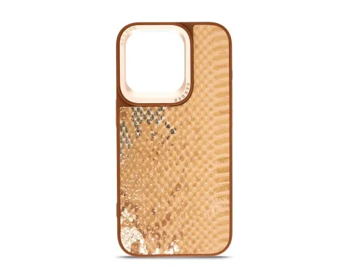 Чехол для мобильного телефона Harder Snake Pattern Apple iPhone 15 Pro Beige (ARM76794)