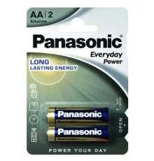 Батарейка Panasonic AA LR06 Everyday Power * 2 (LR6REE/2BR)