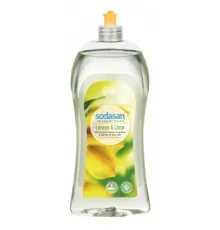 Средство для ручного мытья посуды Sodasan органическое Лимон 1 л (4019886000208)