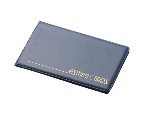 Визитница Panta Plast 24 cards, PVC, dark blue (0304-0001-02)
