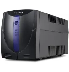 Источник бесперебойного питания Vinga LED 600VA plastic case (VPE-600P)