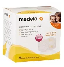 Вкладыш для бюстгальтера Medela Disposable Nursing Pads 30 шт (008.0320)