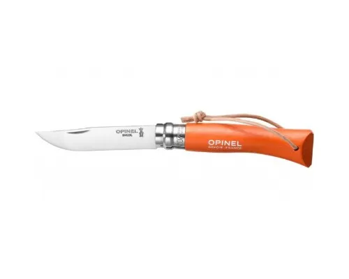 Нож Opinel №7 Inox VRI Trekking оранжевый, без упаковки (002208)
