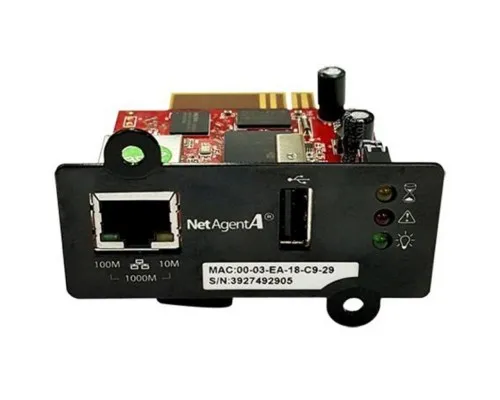 Мережева карта Powercom SNMP-адаптер NetAgent (DY807) 1-port (DY807)