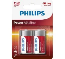 Батарейка Philips C LR14 Power Alkaline * 2 (LR14P2B/10)