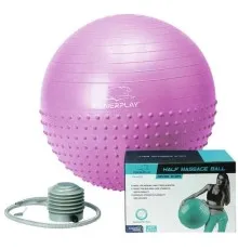 М'яч для фітнесу PowerPlay 4003 75см Light Purple (PP_4003_75cm_Light-purple)