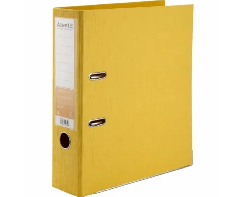 Папка - регистратор Axent Prestige+ А4 7,5 см Арочный желтая (1722-08C-A)