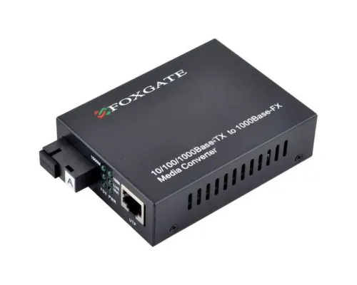 Медіаконвертер EC-Q-1G-1SM-1310nm-20 FoxGate