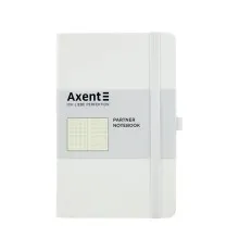 Книга записна Axent Partner 125х195 мм в точку 96 аркушів Біла (8306-21-A)