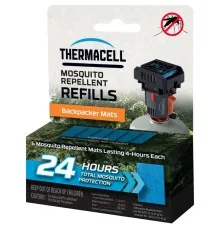 Пластины для фумигатора Тhermacell M-24 Repellent Refills Backpacker 12 часов (1200.05.35/2212000535019)
