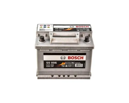 Акумулятор автомобільний Bosch 63А (0 092 S50 060)