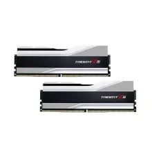 Модуль памяти для компьютера DDR5 32GB (2x16GB) 6000 MHz Trident Z5 Silver G.Skill (F5-6000J4040F16GX2-TZ5S)