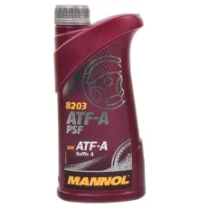 Трансмиссионное масло Mannol ATF-A PSF 1л (MN8203-1)