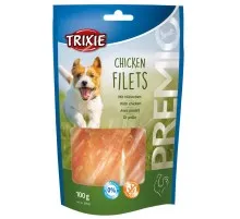 Ласощі для собак Trixie Premio Chicken Filets куряче філе 100 г (4011905315324)