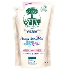 Жидкое мыло L'Arbre Vert для чувствительной кожи дой-пак 300 мл (3450601032554)