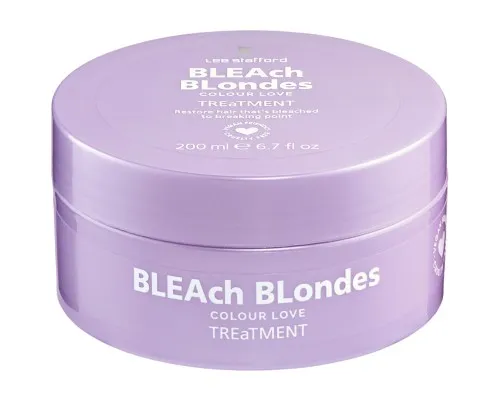 Маска для волосся Lee Stafford Bleach Blondes для освітленого волосся 200 мл (5060282701847)