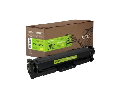 Картридж Patron Canon 055 yellow Green Label (PN-055YGL)
