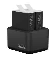 Аксессуар к экшн-камерам GoPro GoPro Dual Battery Charger + battery Enduro 2 pcs for HERO9/10/11/12 (ADDBD-211-EU)