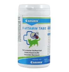 Вітаміни для котів Canina Cat-Vitamin Tabs 50 г/100 шт (4027565210312)