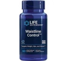 Трави Life Extension Жироспалювач, Waist-Line Control, 60 вегетаріанських капсул (LEX25096)
