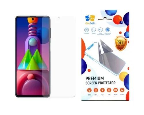 Скло захисне Drobak Samsung Galaxy M52 5G (616140)
