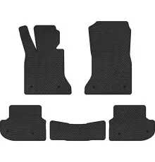 Килимок в салон EVAtech BMW 5 Series (F11) Mechanical seats 2010-2013 6 п (BM31056C5BW8RBB)