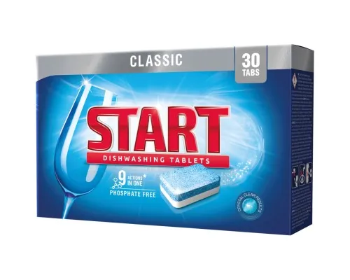 Таблетки для посудомоечных машин Start Classic 30 шт. (4820207100039)