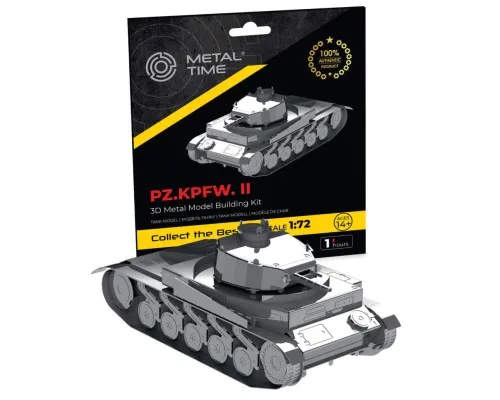 Конструктор Metal Time коллекционная модель Pz.Kpfw. II (MT060)