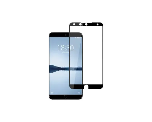 Скло захисне PowerPlant Full screen Meizu 15 Plus Black (GL605163)