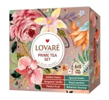 Чай Lovare Prime Tea Set 90 пакетиків асорті (lv.79914)