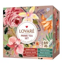 Чай Lovare Prime Tea Set 90 пакетиков ассорти (lv.79914)