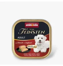 Консерви для собак Animonda Vom Feinsten Adult with Deer + yogurt 150 г (4017721823036)