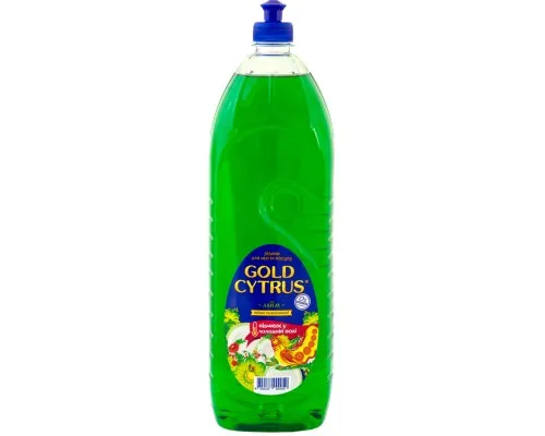 Засіб для ручного миття посуду Gold Cytrus Лайм 1.5 л (4820167000059)