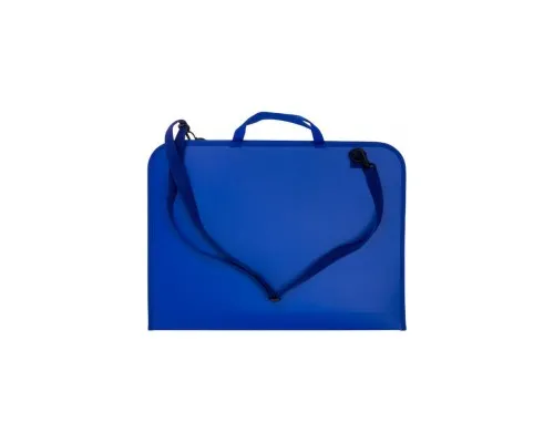 Папка - портфель Cool For School А3 пластиковый на молнии, синий (CF30005)