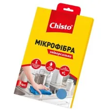 Серветки для прибирання Chisto Мікрофібра Універсальна 1 шт. (4820164151068)
