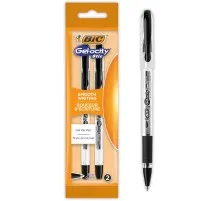Ручка гелева Bic Gel-ocity Stic 0,5 мм 2 шт чорна (bc989708)