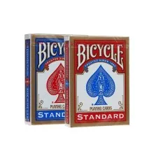 Карты игральные Bicycle Standard Index (red, blue) (1651)