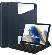 Чехол для планшета BeCover Keyboard 360° Rotatable Samsung Tab A9 Plus SM-X210/SM-X215/SM-X216 11.0" Deep Blue (710330)