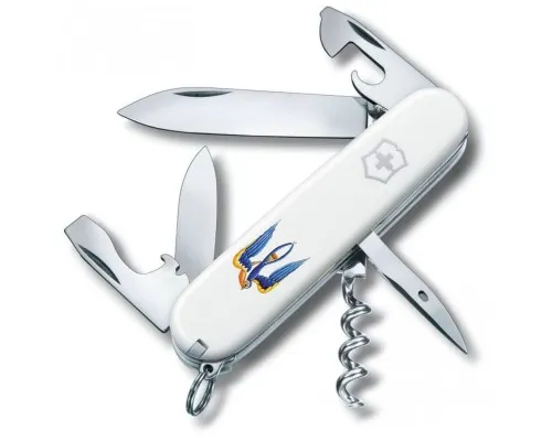 Ніж Victorinox Spartan Ukraine 91 мм Тризуб Ластівка (1.3603.7_T1230u)