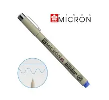 Лайнер Sakura Pigma Micron (0.5) 0,45 мм Синій (084511306431)